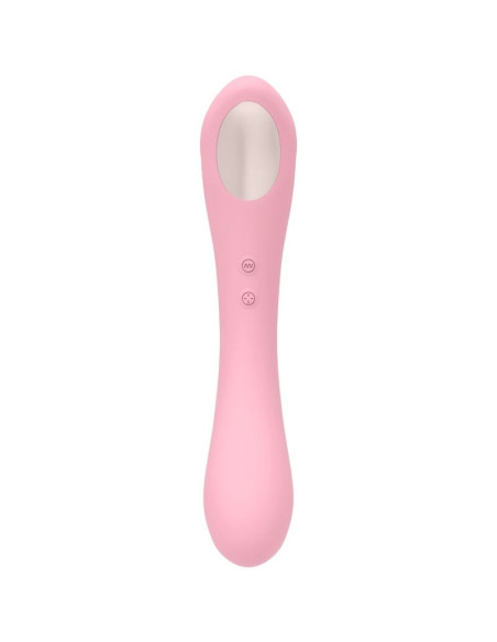 FEMINTIMATE - DAISY MASSAGER SUCTION AND VIBRATOR PINK