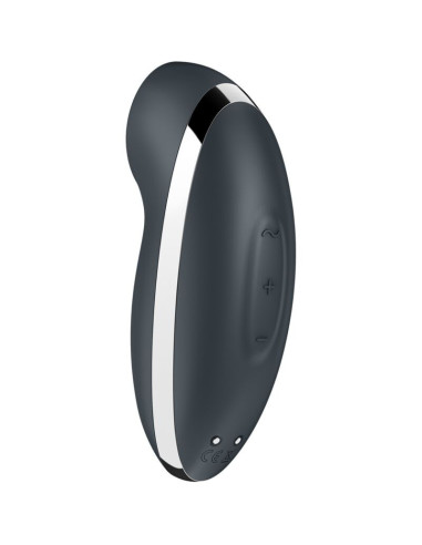 SATISFYER - TAP ir CLIMAX 2 VIBRATORIUS IR STIMULIATORIUS, PILKAS