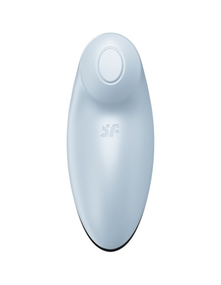 SATISFYER - TAP and CLIMAX 2 VIBRATOR and STIMULATOR BLUE