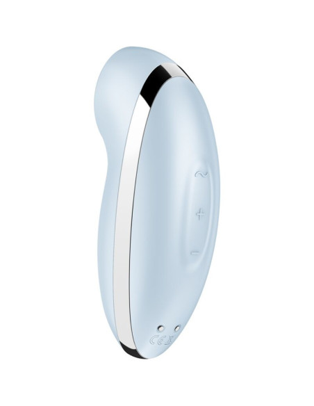 SATISFYER - TAP and CLIMAX 2 VIBRATOR and STIMULATOR BLUE