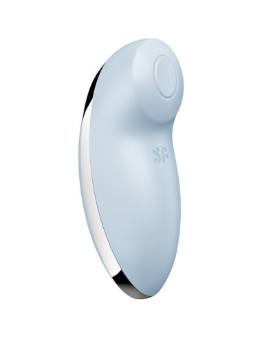 SATISFYER - TAP and CLIMAX 2 VIBRATOR and STIMULATOR BLUE