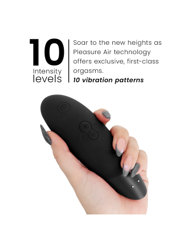 WOMANIZER - ENHANCE CLITORIAL STIMULATOR BLACK