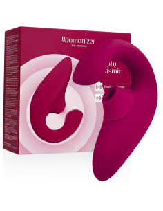 WOMANIZER - BLEND RABBIT VIBRATOR STIMULATOR VIBRANT PINK