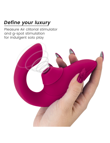 WOMANIZER - BLEND RABBIT VIBRATOR STIMULATOR VIBRANT PINK