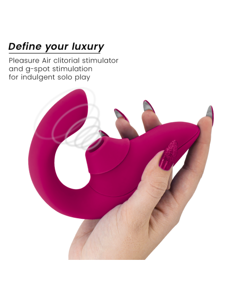 WOMANIZER - BLEND RABBIT VIBRATOR STIMULATOR VIBRANT PINK