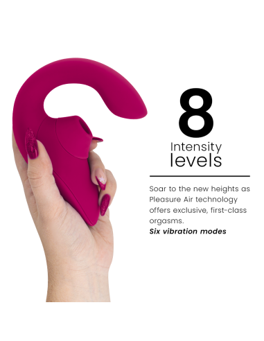 WOMANIZER - BLEND RABBIT VIBRATOR STIMULATOR VIBRANT PINK