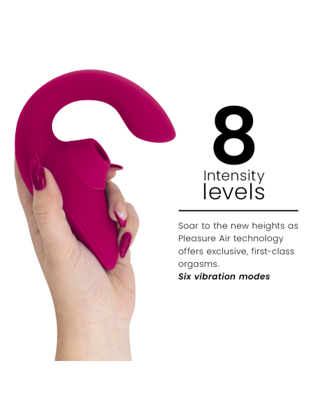 WOMANIZER - BLEND RABBIT VIBRATOR STIMULATOR VIBRANT PINK