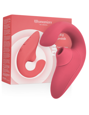 WOMANIZER - BLEND RABBIT VIBRATOR STIMULATOR VIBRANT ROSE