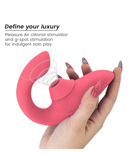 WOMANIZER - BLEND RABBIT VIBRATOR STIMULATOR VIBRANT ROSE