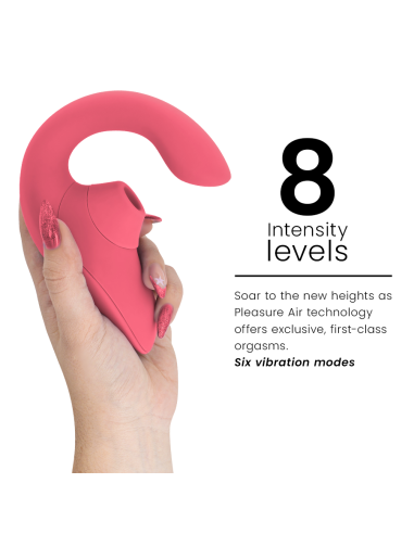 WOMANIZER - BLEND RABBIT VIBRATOR STIMULATOR VIBRANT ROSE