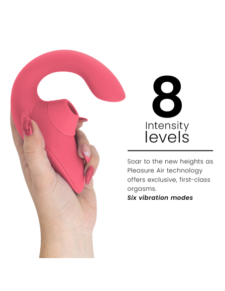 WOMANIZER - BLEND RABBIT VIBRATOR STIMULATOR VIBRANT ROSE