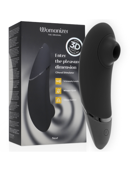 WOMANIZER - NEXT CLITORIAL STIMULATOR BLACK