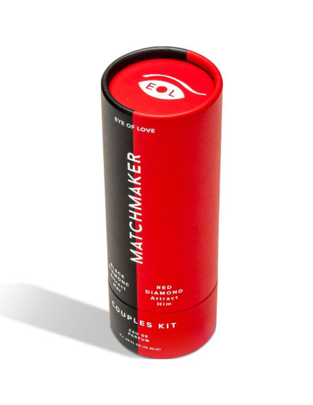 EYE OF LOVE – MATCHMAKER FEROMONŲ 2 DALIŲ RINKINYS POROMS, PRITRAUKIANTIS JĄ IR JĮ, 20 ML