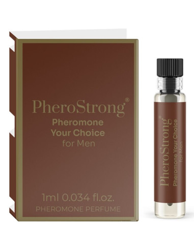 PHEROSTRONG - FEROMONO KVEPALAS VYRAMS, JŪSŲ PASIRINKIMAS, 1 ML