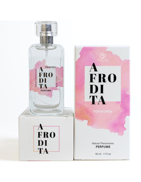 SECRETPLAY - AFRODITA KVEPALŲ PURŠKALAS SU FEROMONAIS MOTERIMS 50 ML