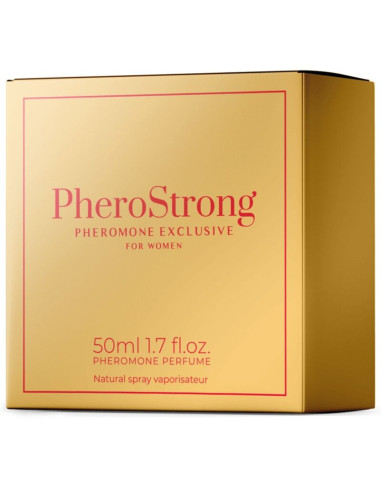 PHEROSTRONG - FEROMONŲ KVEPALAI IŠSKIRTINAI MOTERIMS 50 ML