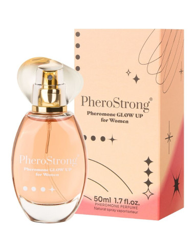 PHEROSTRONG - GLOW UP FEROMONŲ KŪNO KVEPAI MOTERIMS 50 ML