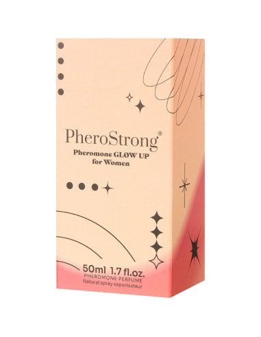 PHEROSTRONG - GLOW UP FEROMONŲ KŪNO KVEPAI MOTERIMS 50 ML