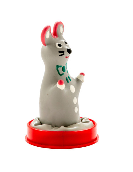 CONDOMERIE - HANDPAINTED NOVELTY CONDOMS MOUSE MODEL 1