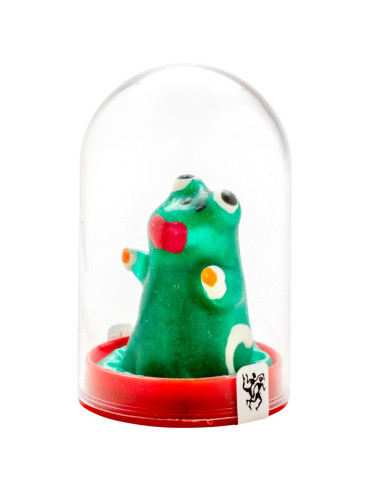 CONDOMERIE - RANKOMIS PIEŠYTI NAUJIENOS PREZERVATYVAI FROG MODELIS 1