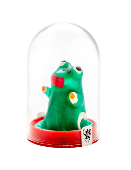 CONDOMERIE - HANDPAINTED NOVELTY CONDOMS FROG MODEL 1