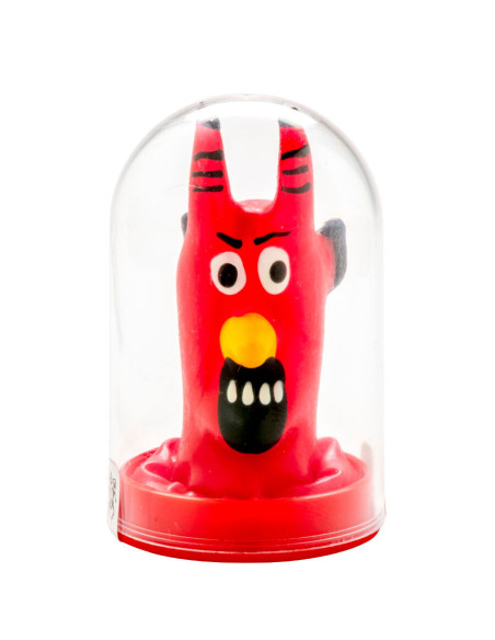 CONDOMERIE - HANDPAINTED NOVELTY CONDOMS RED DEVIL