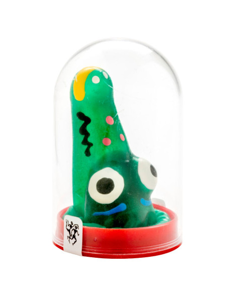 CONDOMERIE - HANDPAINTED NOVELTY CONDOMS CROCODILE MODEL 1