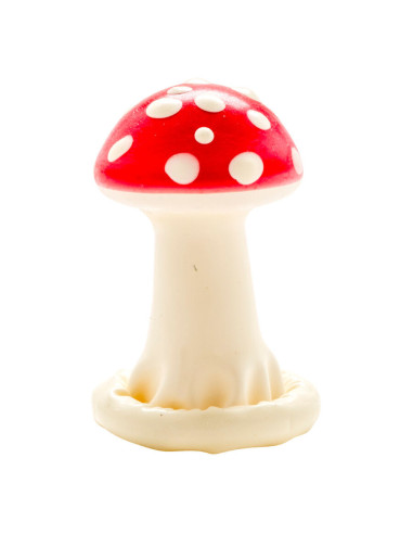 CONDOMERIE - HANDPAINTED NOVELTY CONDOMS TOADSTOOL MODEL 1