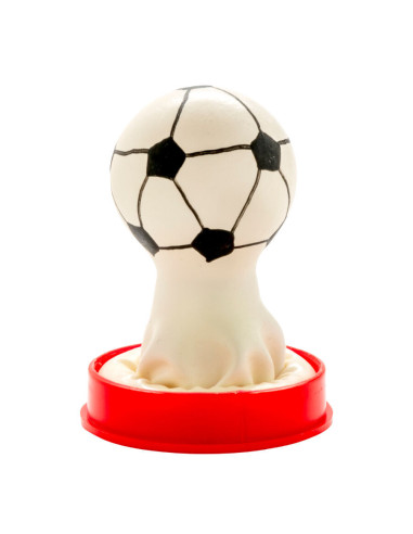 CONDOMERIE - HANDPAINTED NOVELTY CONDOMS FOOTBALL