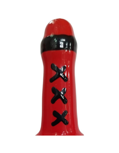 CONDOMERIE - HANDPAINTED NOVELTY CONDOMS AMSTERDAM RED