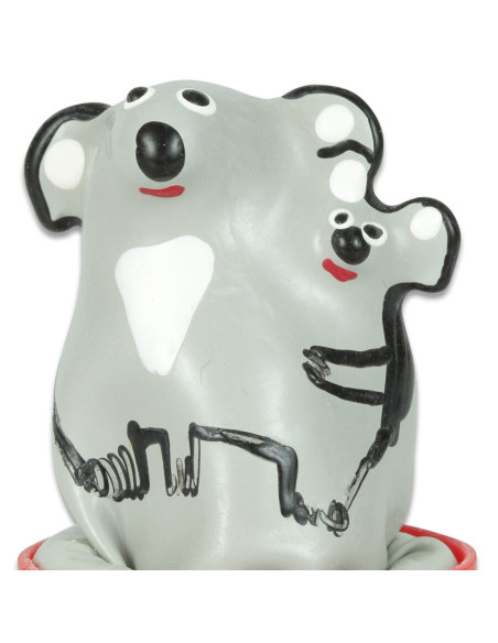 CONDOMERIE - HANDPAINTED NOVELTY CONDOMS KOALA YOUNG