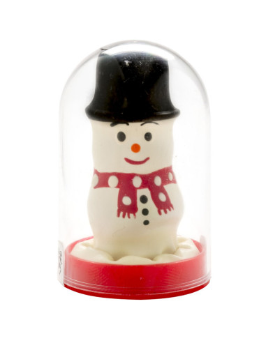 CONDOMERIE - HANDPAINTED NOVELTY CONDOMS SNOWMAN