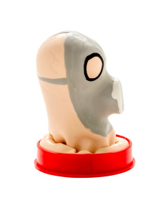 CONDOMERIE - HANDPAINTED NOVELTY CONDOMS GAS MASK 2