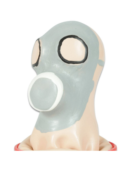 CONDOMERIE - HANDPAINTED NOVELTY CONDOMS GAS MASK
