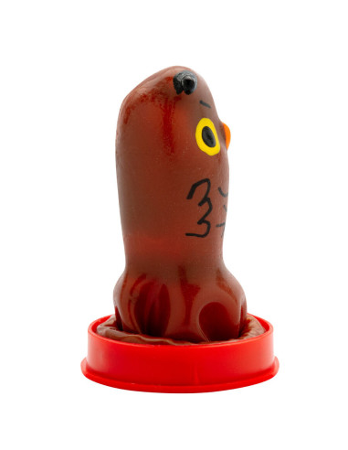 CONDOMERIE - HANDPAINTED NOVELTY CONDOMS OWL