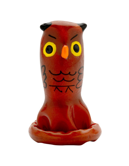 CONDOMERIE - HANDPAINTED NOVELTY CONDOMS OWL