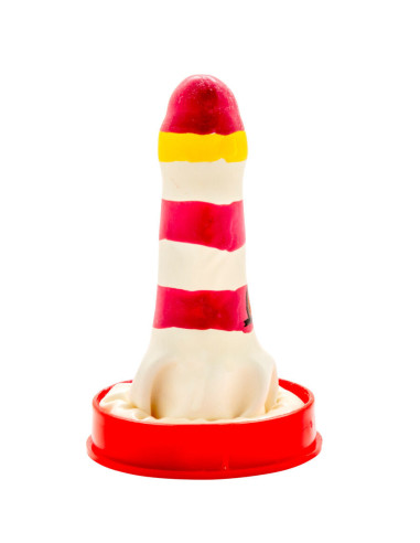 CONDOMERIE - HANDPAINTED NOVELTY CONDOMS LIGHTHOUSE
