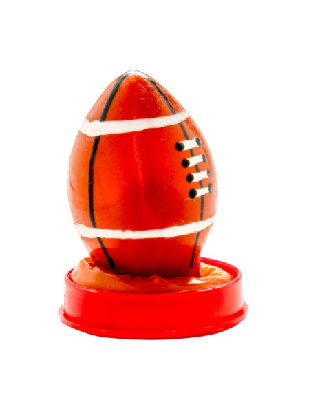 CONDOMERIE - HANDPAINTED NOVELTY CONDOMS RUGBY BALL