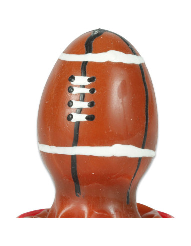 CONDOMERIE - HANDPAINTED NOVELTY CONDOMS RUGBY BALL