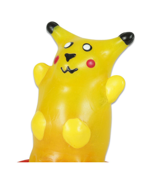 CONDOMERIE - HANDPAINTED NOVELTY CONDOMS YELLOW MOUSE