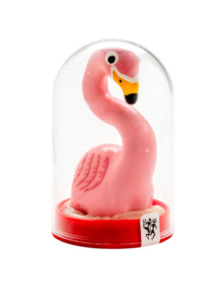 CONDOMERIE - HANDPAINTED NOVELTY CONDOMS FLAMINGO PINK