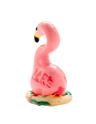 CONDOMERIE - HANDPAINTED NOVELTY CONDOMS FLAMINGO PINK