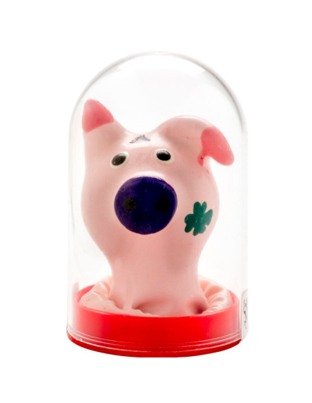CONDOMERIE - HANDPAINTED NOVELTY CONDOMS PIG HEAD