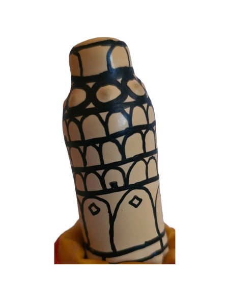 CONDOMERIE - HANDPAINTED NOVELTY CONDOMS PISA TOWER