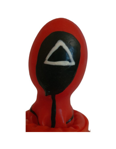 CONDOMERIE - HANDPAINTED NOVELTY CONDOMS TRIANGLE