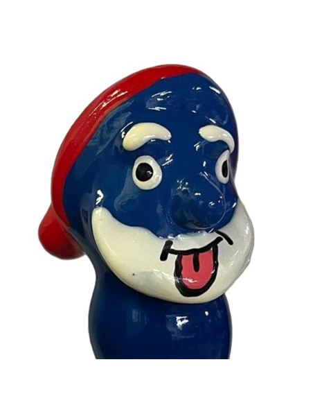 CONDOMERIE - HANDPAINTED NOVELTY CONDOMS BLUE GRANDPA