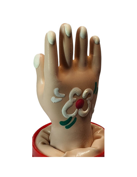 CONDOMERIE - HANDPAINTED NOVELTY CONDOMS HAND MODEL 2