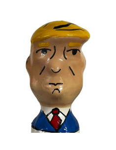 CONDOMERIE - HANDPAINTED NOVELTY CONDOMS GRUMPY TRUMP XL