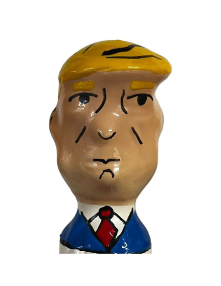 CONDOMERIE - HANDPAINTED NOVELTY CONDOMS GRUMPY TRUMP XL