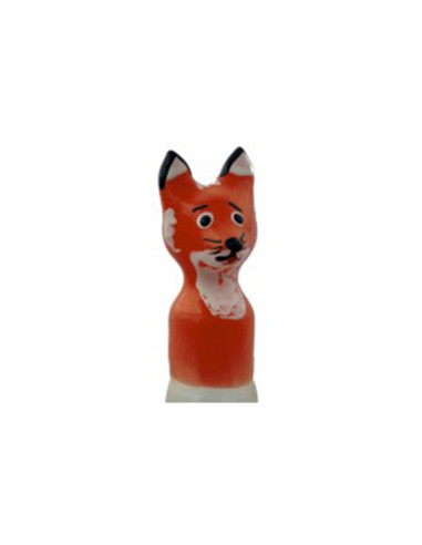CONDOMERIE - HANDPAINTED NOVELTY CONDOMS FOX BROWN XL